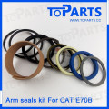 Excavator Spare Parts Repair Kit For E70B Arm Seal Kit For CAT E70B Arm Cylinder Seal Kit